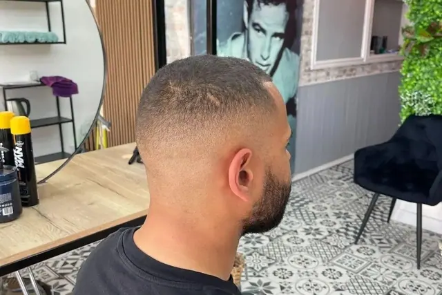 A fade finished at Urban Cuts